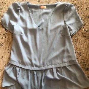 Light blue Pixley top (StitchFix)